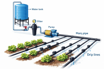 Thiết kế hệ thống tưới nhỏ giọt